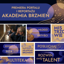 Transmisja PREMIERY PORTALU i reportażu.